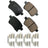 Akebono EUR1722 Disc Brake Pad Set - Rear
