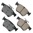Akebono EUR1761 Disc Brake Pad Set - Rear