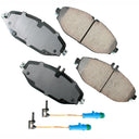 Akebono EUR1794 Disc Brake Pad Set - Front