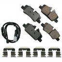 Akebono EUR1800 Disc Brake Pad Set - Rear