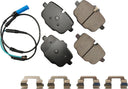 Akebono EUR1850 Disc Brake Pad Set - Rear