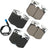 Akebono EUR1867B Disc Brake Pad Set - Front