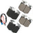 Akebono EUR1867 Disc Brake Pad Set - Front