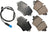 Akebono EUR1892A Disc Brake Pad Set - Front