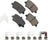 Akebono EUR2136 Disc Brake Pad Set - Rear