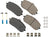 Akebono EUR2209 Disc Brake Pad Set - Front