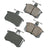 Akebono EUR228 Disc Brake Pad Set - Rear