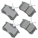 Akebono EUR340 Disc Brake Pad Set - Rear