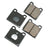 Akebono EUR541 Disc Brake Pad Set - Rear