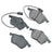 Akebono EUR555 Disc Brake Pad Set - Front