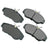 Akebono EUR676 Disc Brake Pad Set - Front