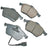 Akebono EUR687 Disc Brake Pad Set - Front