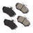 Akebono EUR704 Disc Brake Pad Set - Front