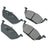 Akebono EUR768 Disc Brake Pad Set - Front