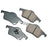 Akebono EUR795 Disc Brake Pad Set - Rear