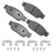 Akebono EUR805 Disc Brake Pad Set - Front