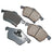 Akebono EUR819 Disc Brake Pad Set - Front