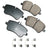 Akebono EUR872A Disc Brake Pad Set - Front