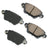 Akebono EUR911 Disc Brake Pad Set - Rear
