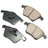 Akebono EUR915A Disc Brake Pad Set - Front