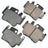 Akebono EUR917 Disc Brake Pad Set - Front or Rear