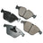Akebono EUR918 Disc Brake Pad Set - Front