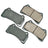 Akebono EUR938 Disc Brake Pad Set - Front
