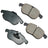 Akebono EUR972 Disc Brake Pad Set - Front