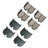 Akebono EUR983 Disc Brake Pad Set - Front