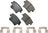 Akebono SDF1057 Disc Brake Pad Set - Rear
