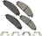 Akebono SDF1058 Disc Brake Pad Set - Front