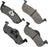 Akebono SDF1279 Disc Brake Pad Set - Rear