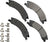 Akebono SDF1329 Disc Brake Pad Set - Rear