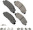 Akebono SDF1333 Disc Brake Pad Set - Front