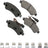 Akebono SDF1490 Disc Brake Pad Set - Rear