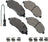 Akebono SDF1774A Disc Brake Pad Set - Front