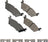 Akebono SDF1790 Disc Brake Pad Set - Rear