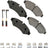 Akebono SDF2201 Disc Brake Pad Set - Rear