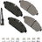 Akebono SDF2301 Disc Brake Pad Set - Front
