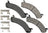 Akebono SDF784 Disc Brake Pad Set - Front