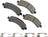 Akebono SDF974 Disc Brake Pad Set - Rear