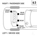 Anchor 2826 Manual Transmission Mount - Left