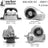 Anchor 300011 Engine Mount Kit