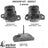 Anchor 300017 Engine Mount Kit
