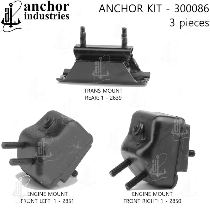 Anchor 300086 Engine Mount Kit