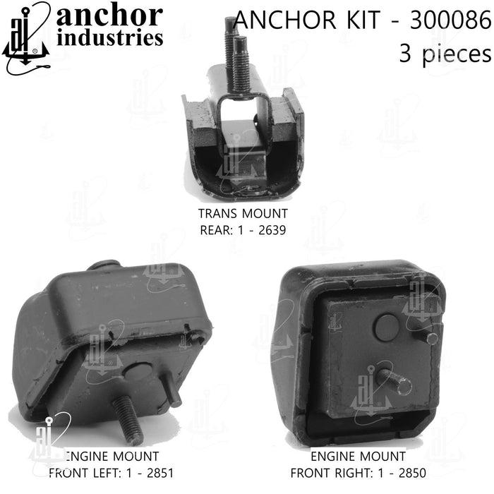 Anchor 300086 Engine Mount Kit