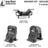 Anchor 300128 Engine Mount Kit