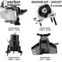 Anchor 300197 Engine Mount Kit