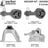 Anchor 300256 Engine Mount Kit