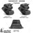 Anchor 300298 Engine Mount Kit